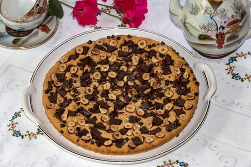 Cookie géant aux pépites de chocolat