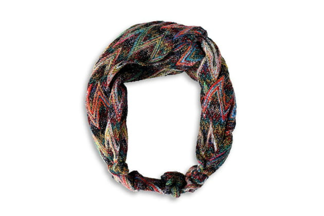 Bandeau de t&ecirc;te de Missoni