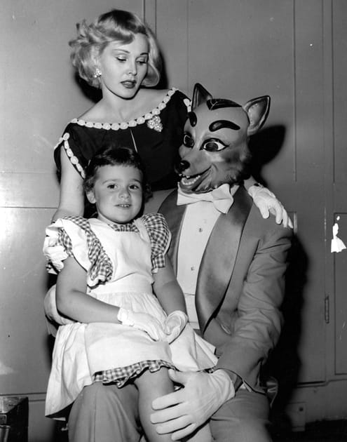 En 1953, sur le tournage de "Lili"