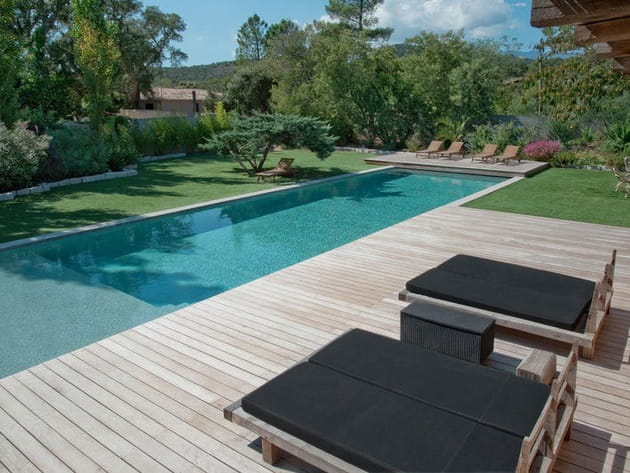 Couloir de nage : trophée d'or