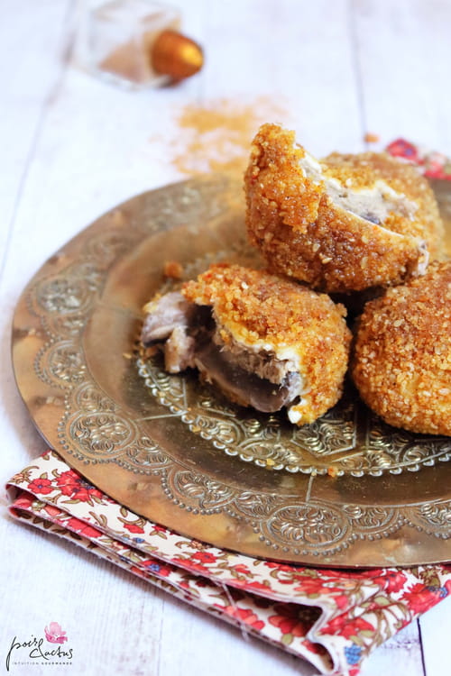 Bouchées apéritives aux champignons et thon