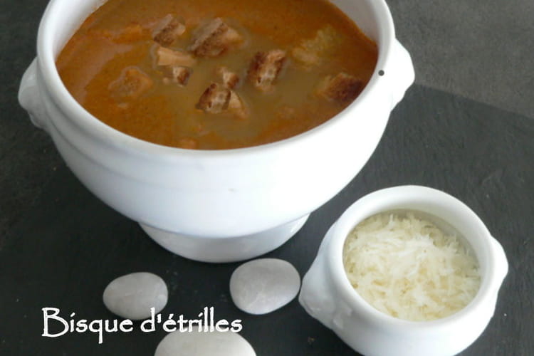 Recette de Bisque d'étrilles