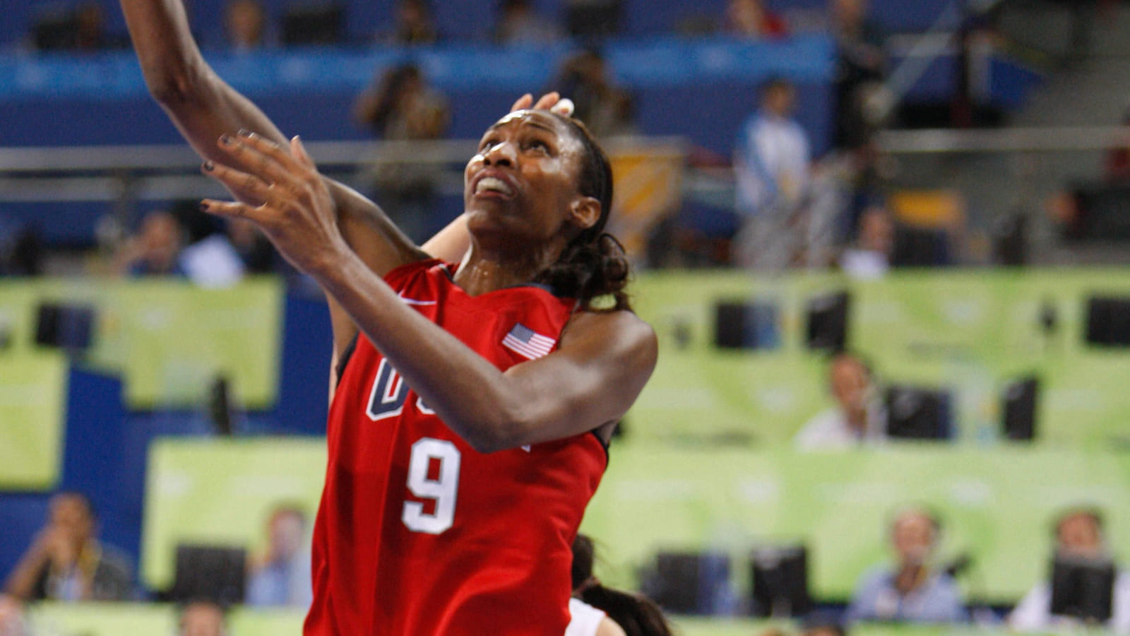 Lisa Leslie aux Jeux olympiques de Pékin en 2008