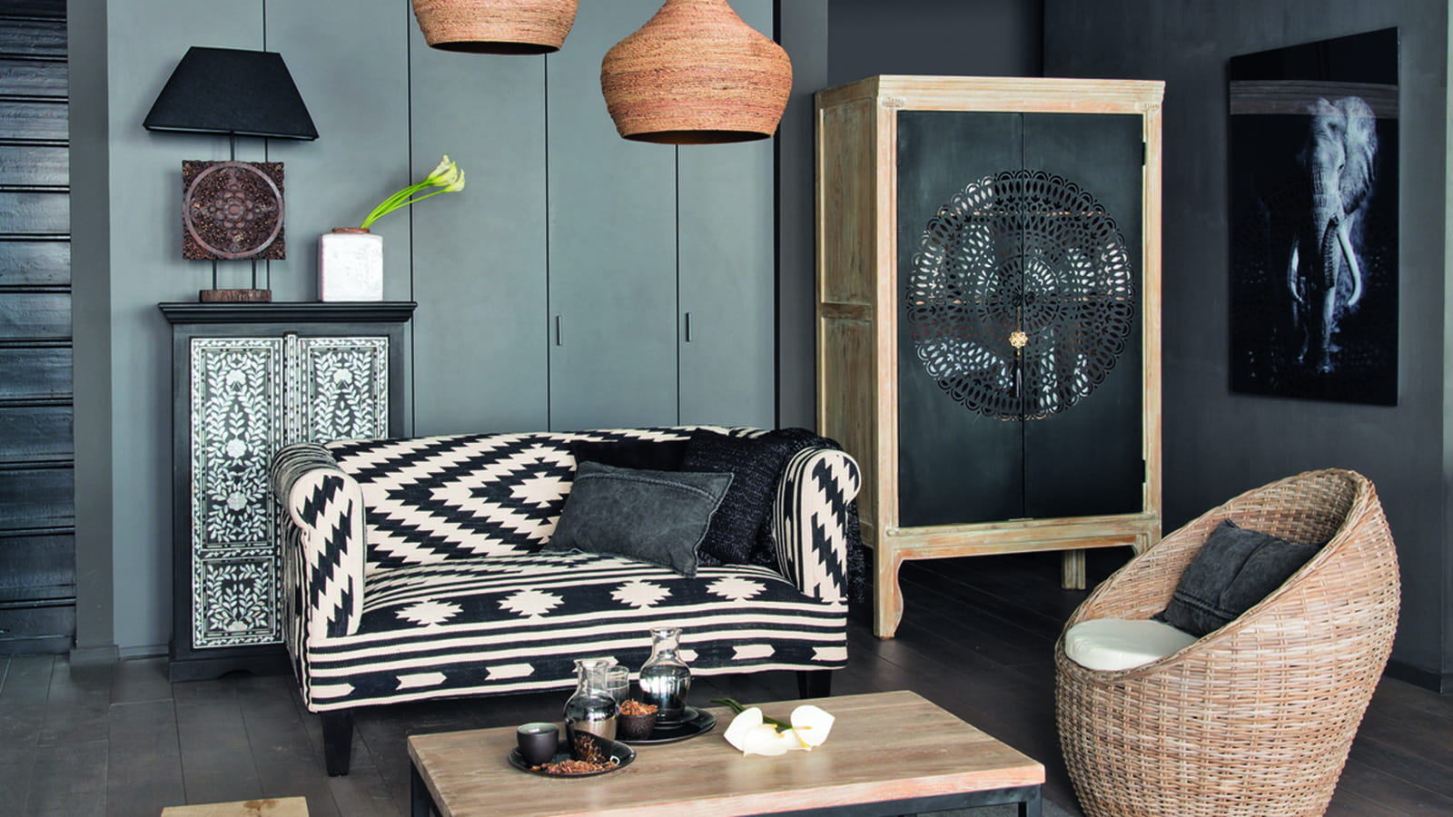 Banquette Tabriz Maisons du Monde