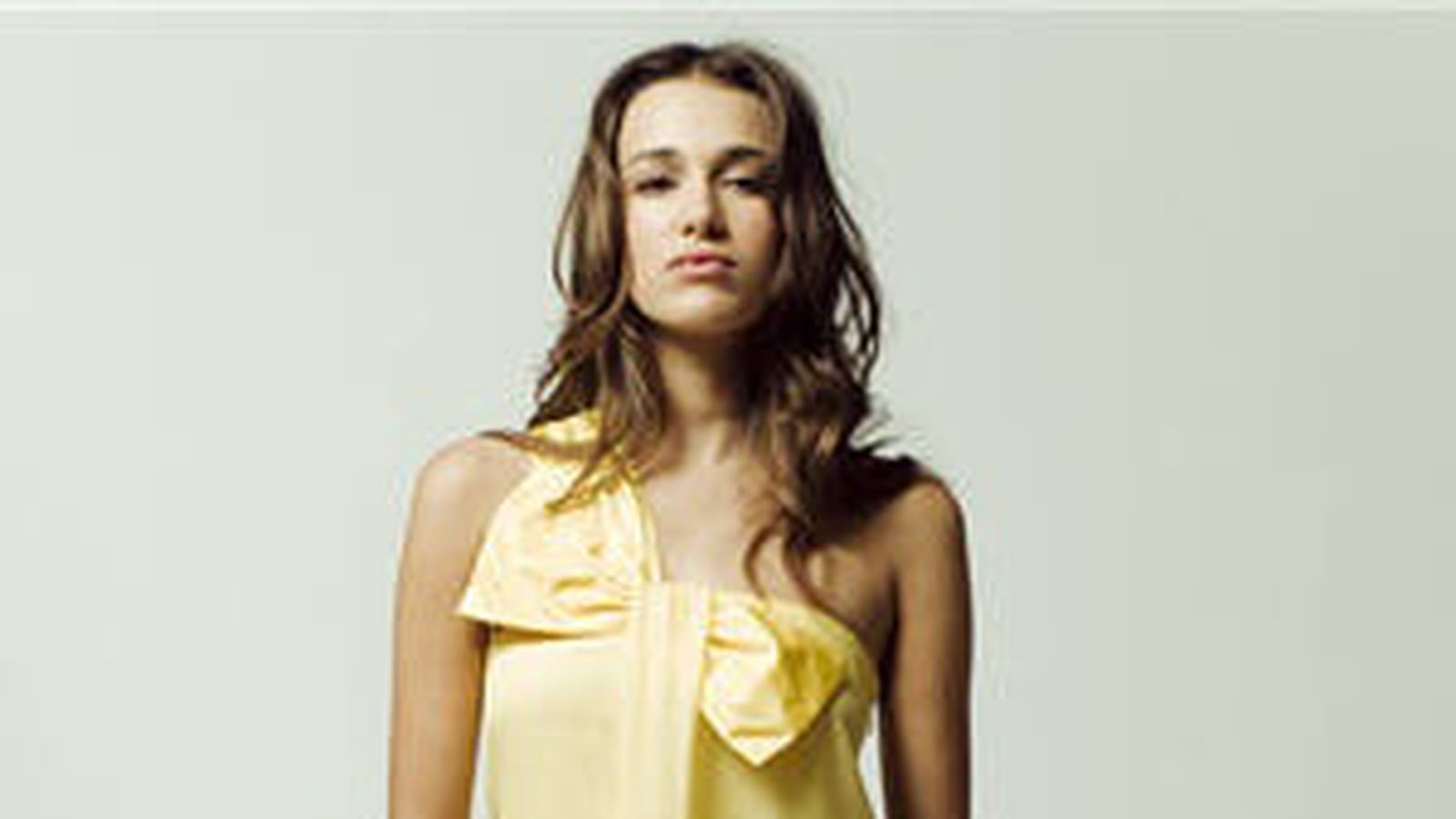 Robe jaune de Lipsy
