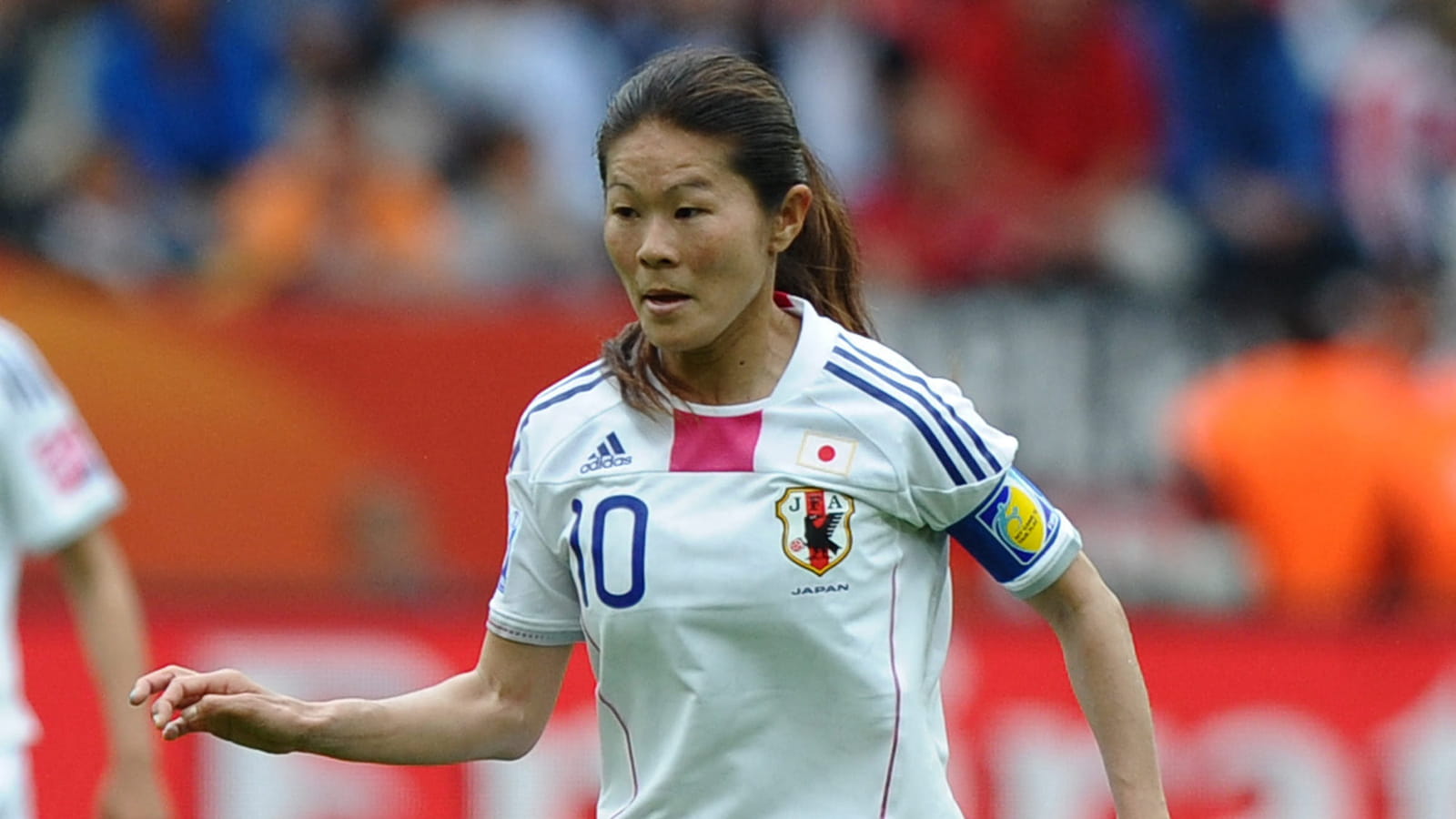 Homare Sawa lors de la Coupe du Monde en 2011