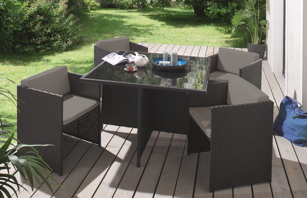 Mobilier de jardin Andreas de Conforama
