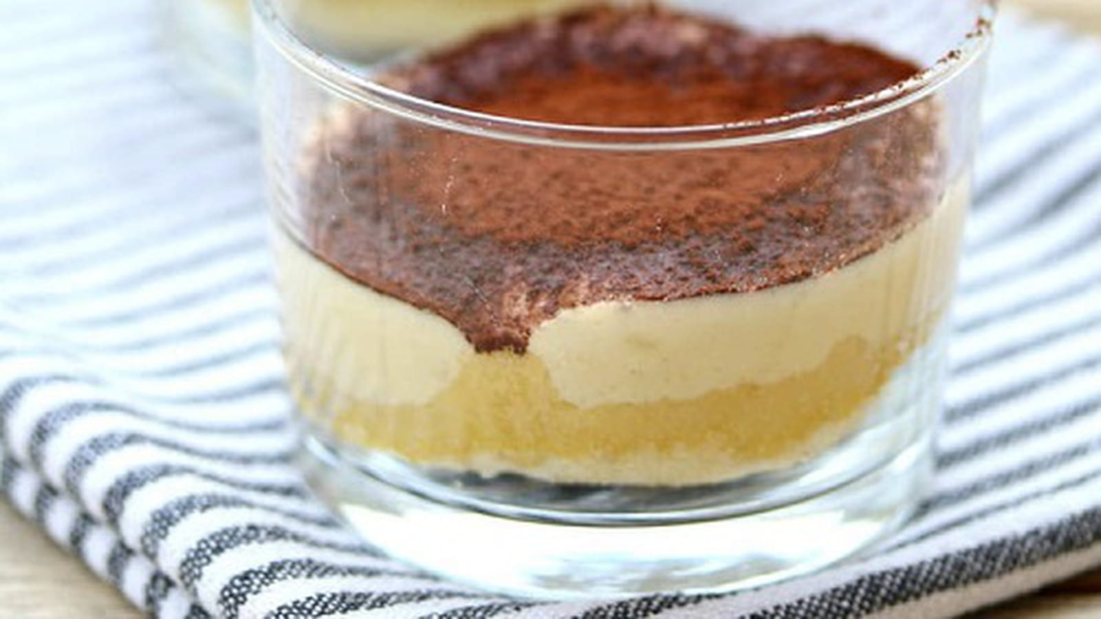 Tiramisu ricotta à la vapeur douce