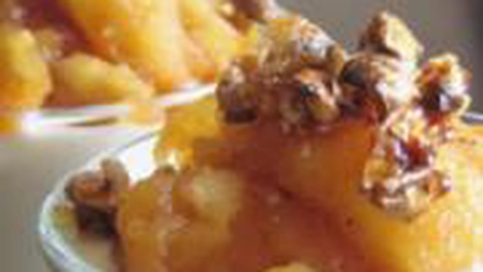 Verrines pommes et noix
