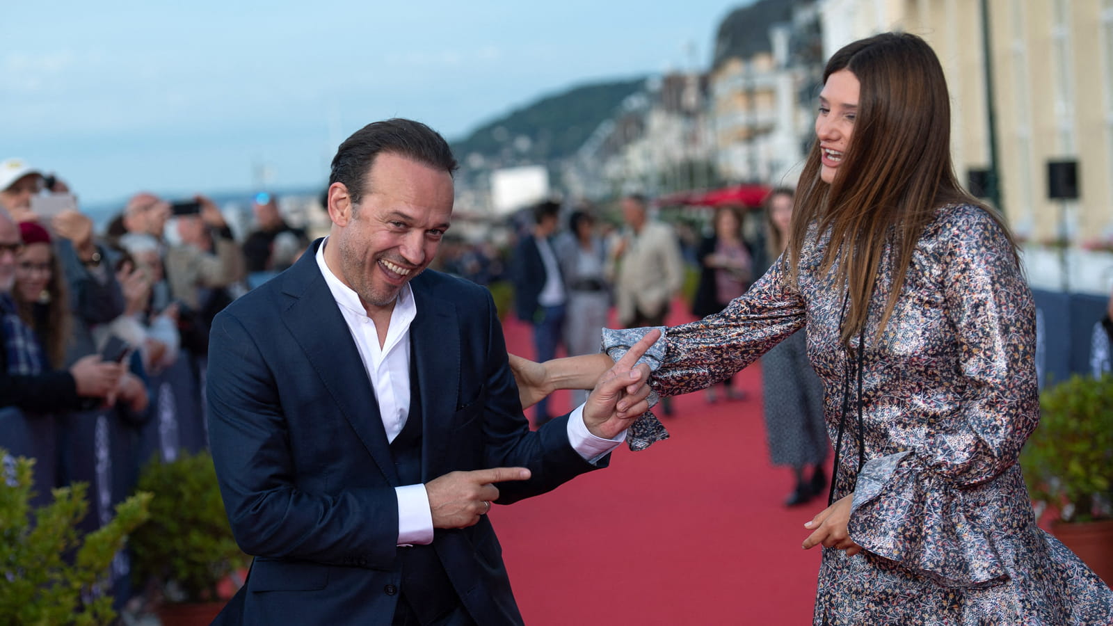 Vincent Perez et Alice Pol