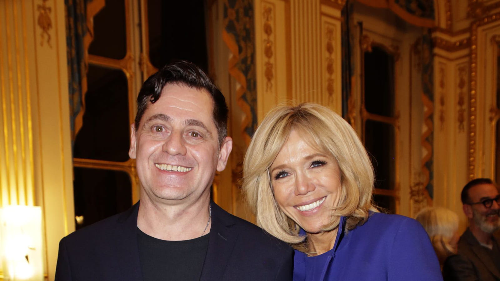 Olivier Py et Brigitte Macron