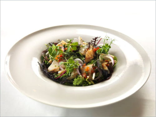 Salade de cabillaud de Norvège à l’aïoli