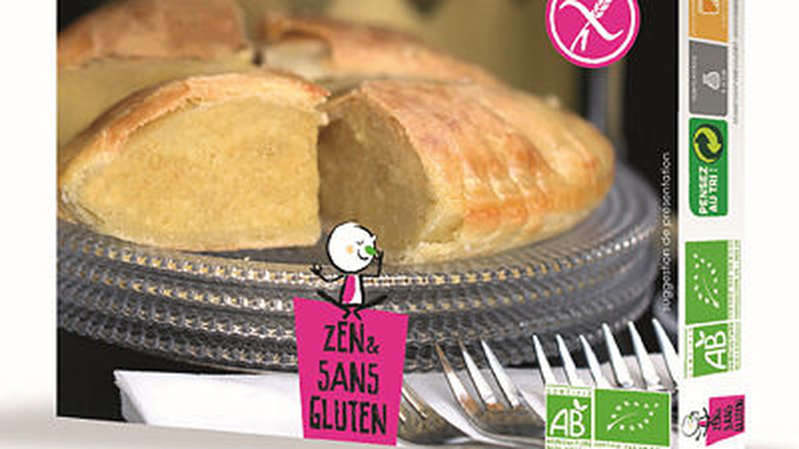 Galette des rois sans gluten Toupargel 