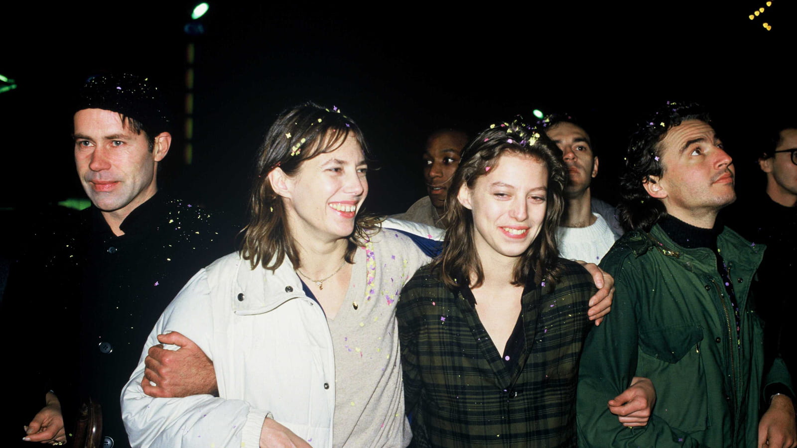 Jane Birkin et Kate Barry