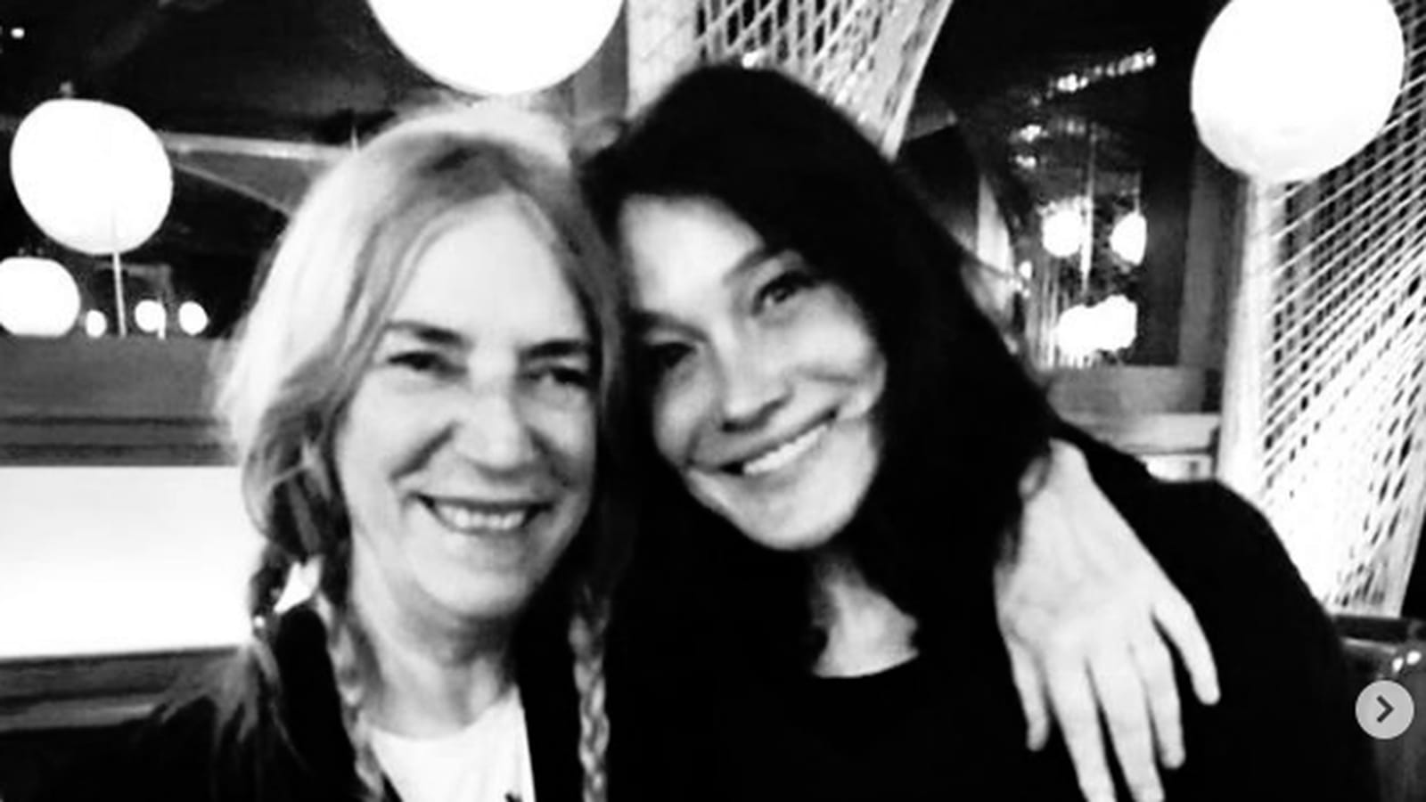 Carla Bruni, Patti Smith