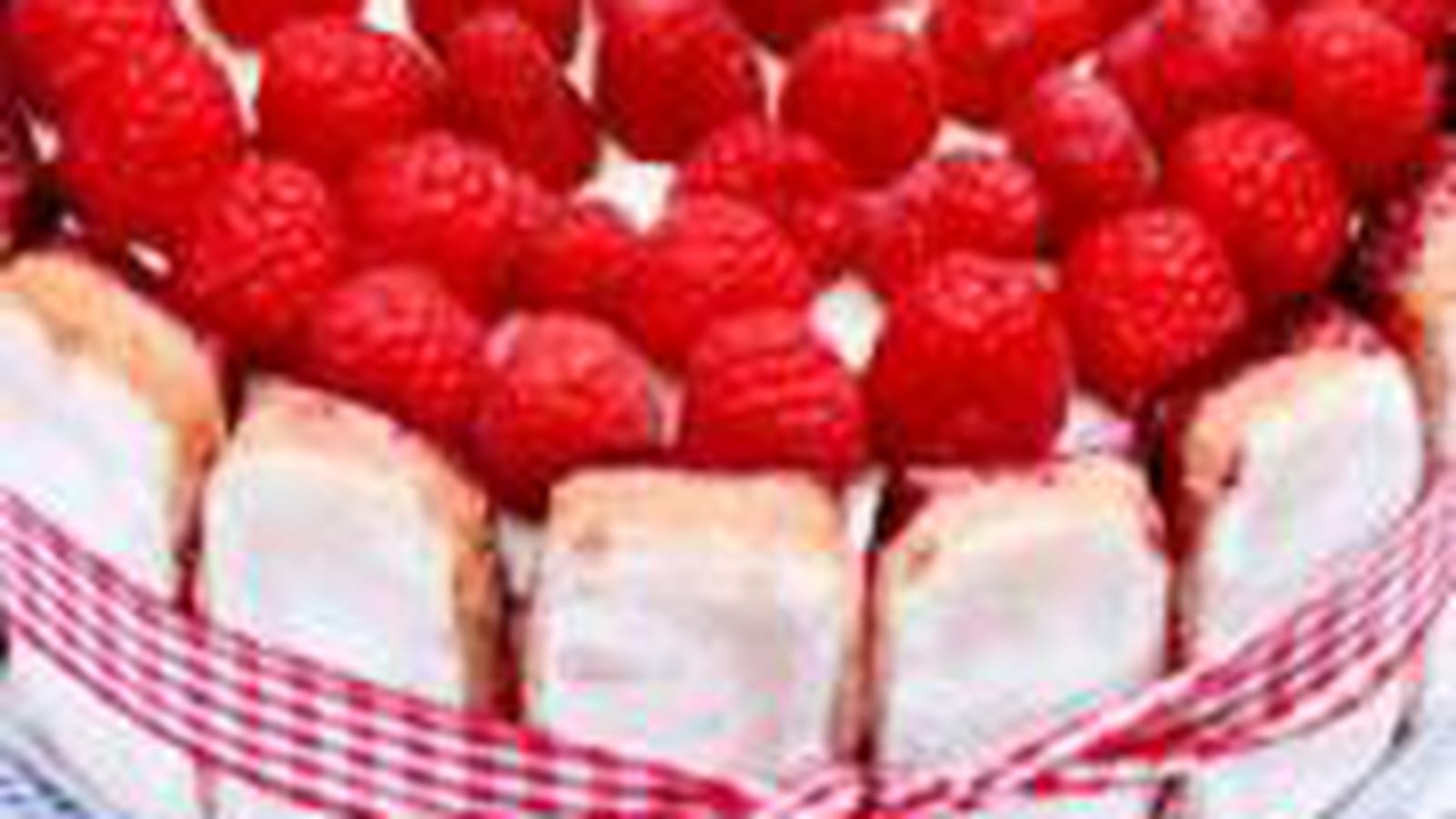 Charlotte chocolat framboise