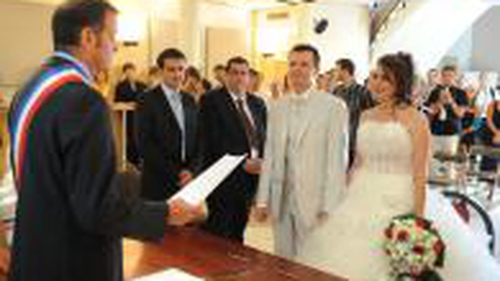 Un mariage pour fêter 3 ans d'amour