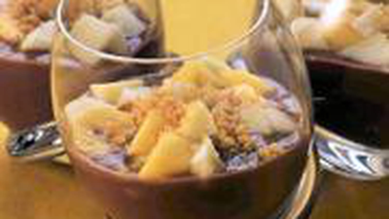 Verrine exotique tout choco