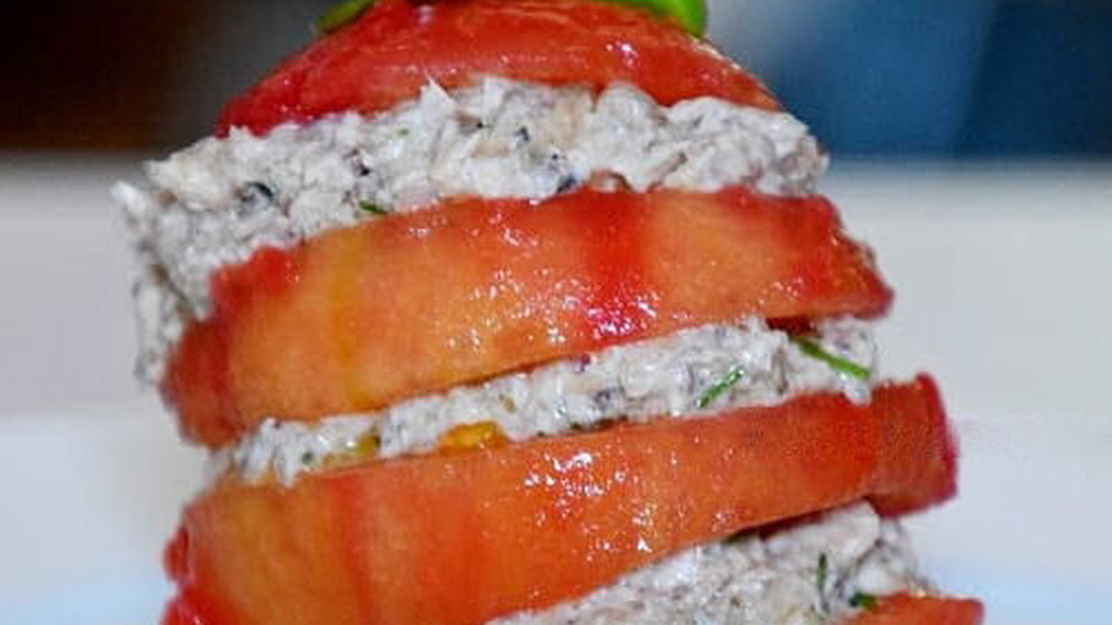 Tomate borsalino à la sardine