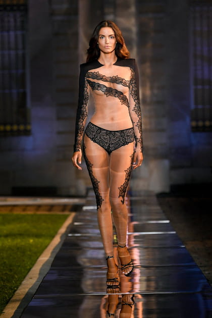 Etam Live Show 2022&nbsp;look top transparent