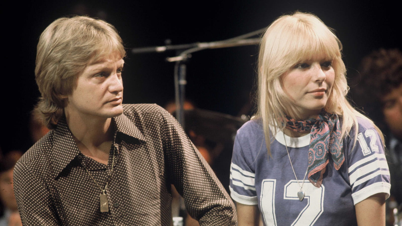 Claude François et France Gall en 1974