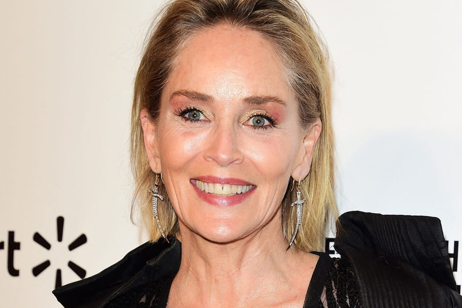 Le carr&eacute; lisse de Sharon Stone
