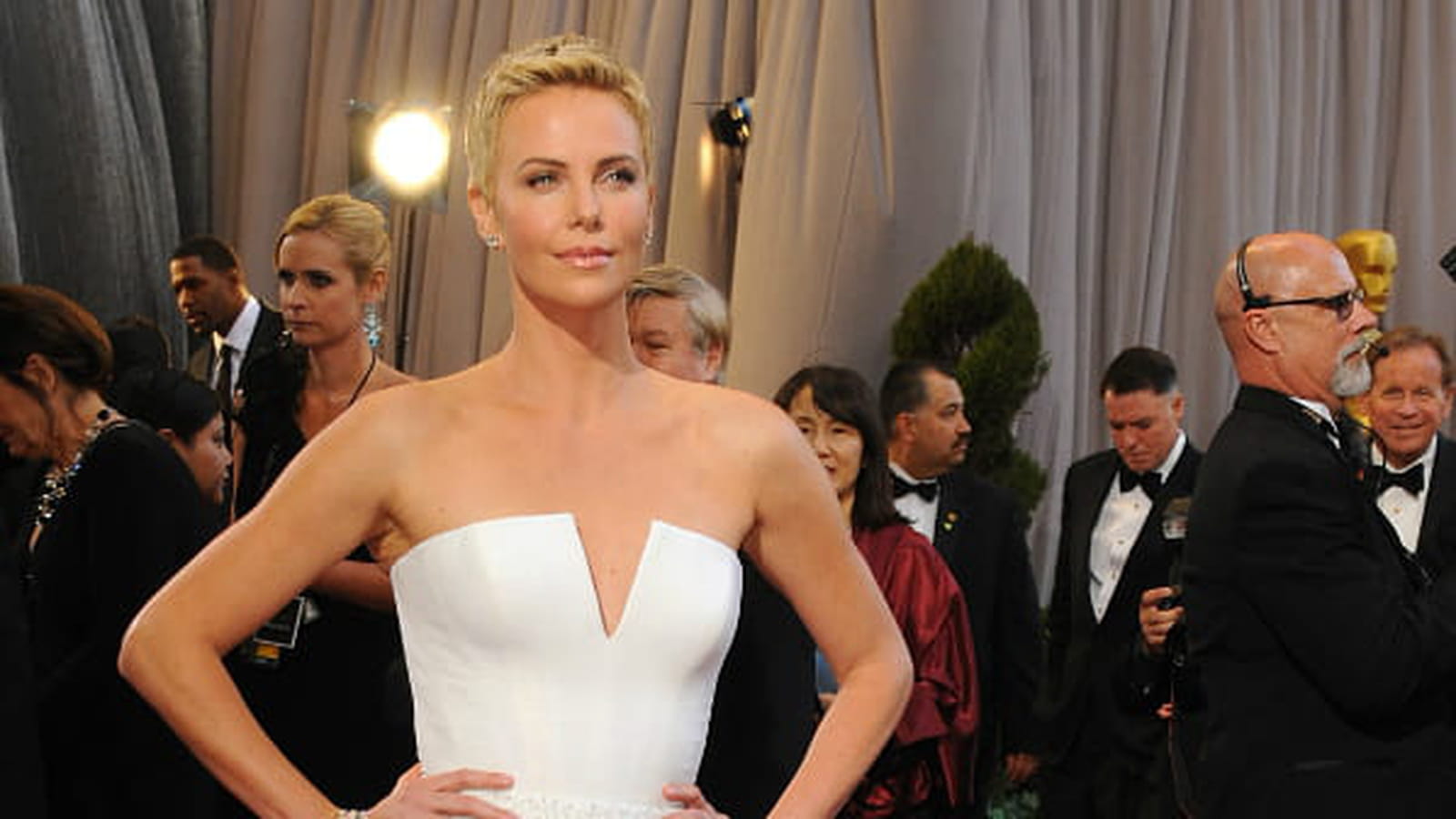 Charlize Theron le 24 février 2013