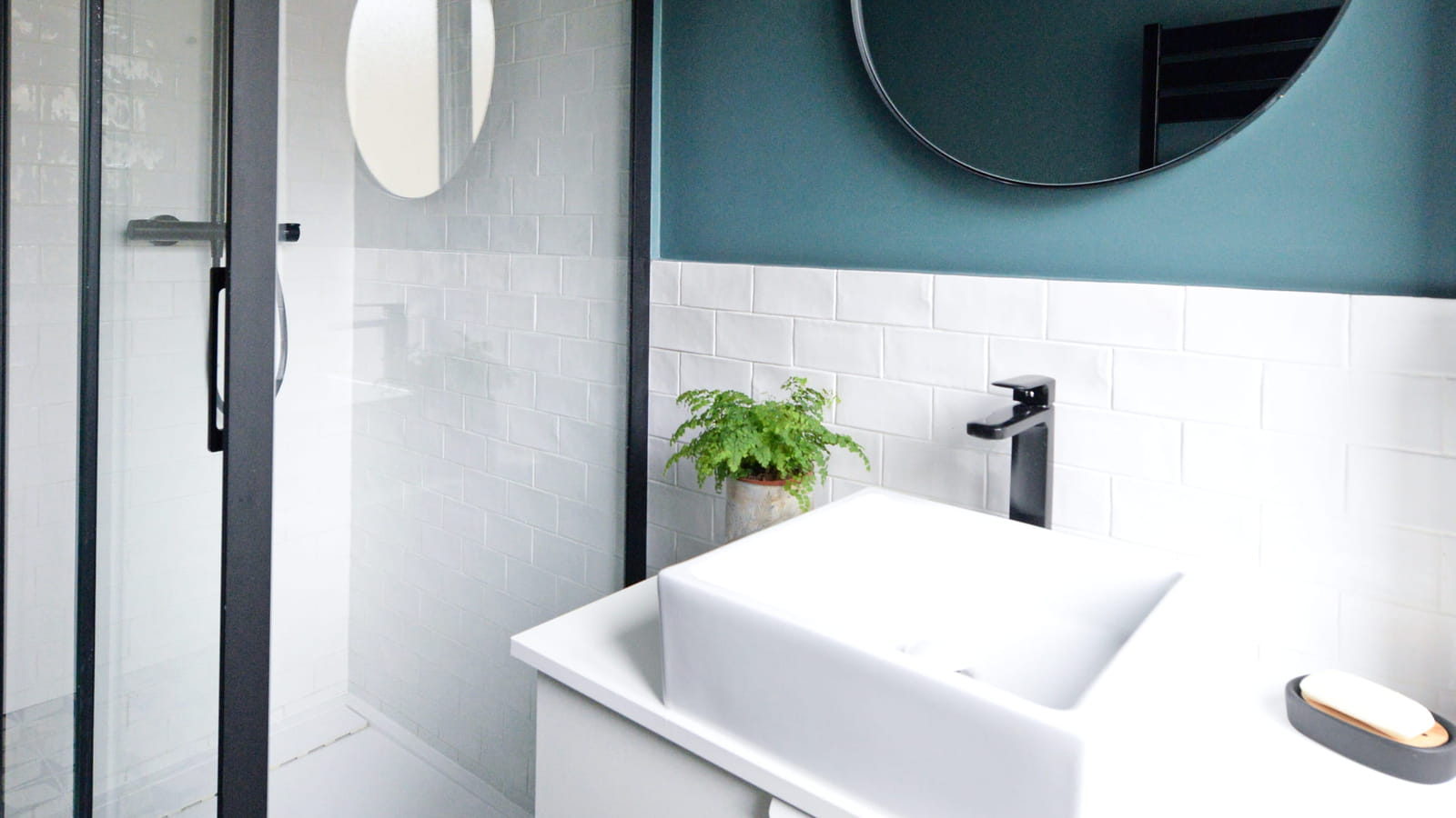 Salle de bains trendy