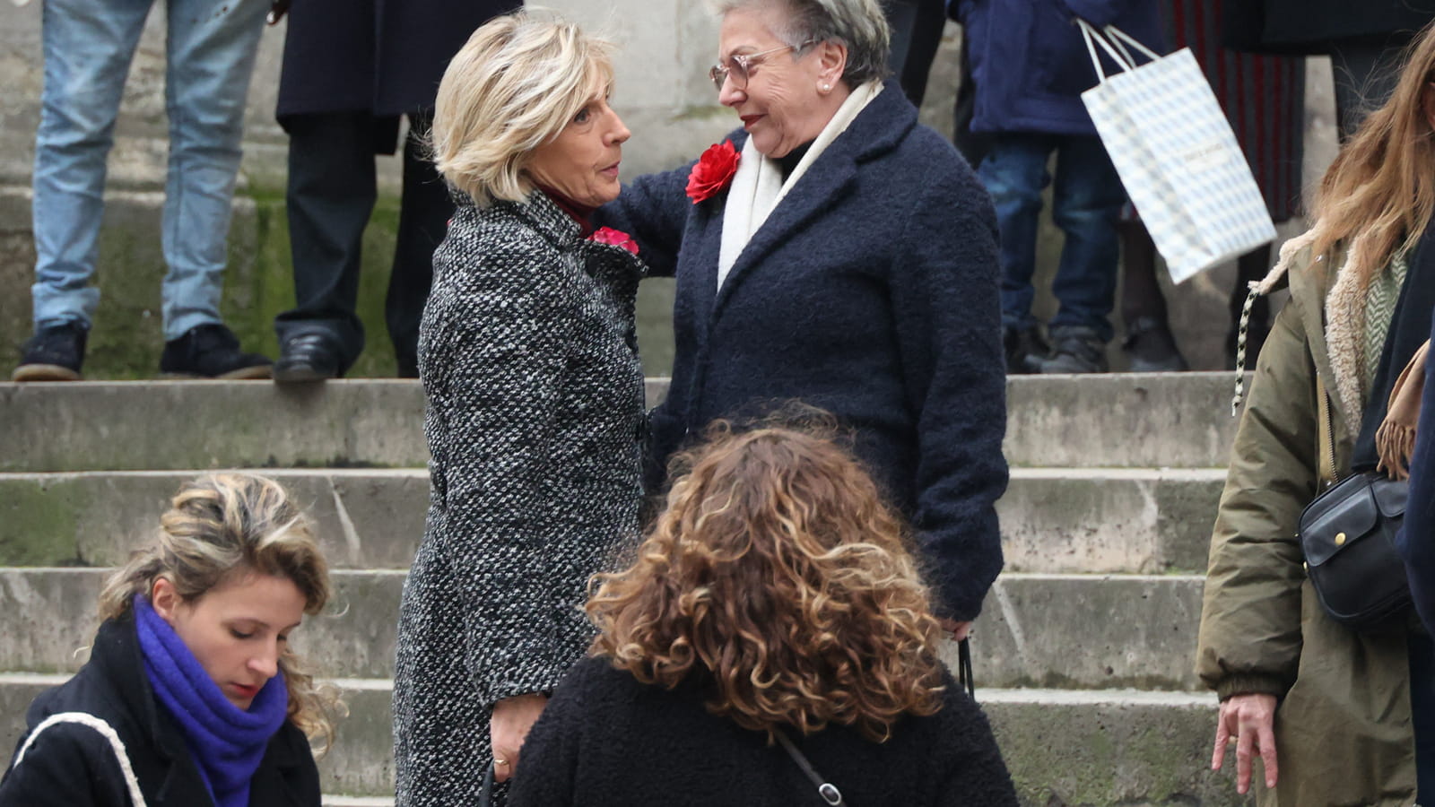 Evelyne Dhéliat et Françoise Laborde