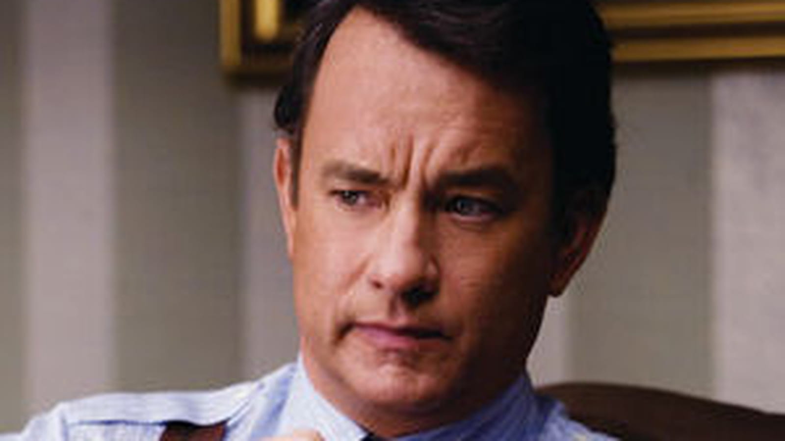 Tom hanks, sans moustache