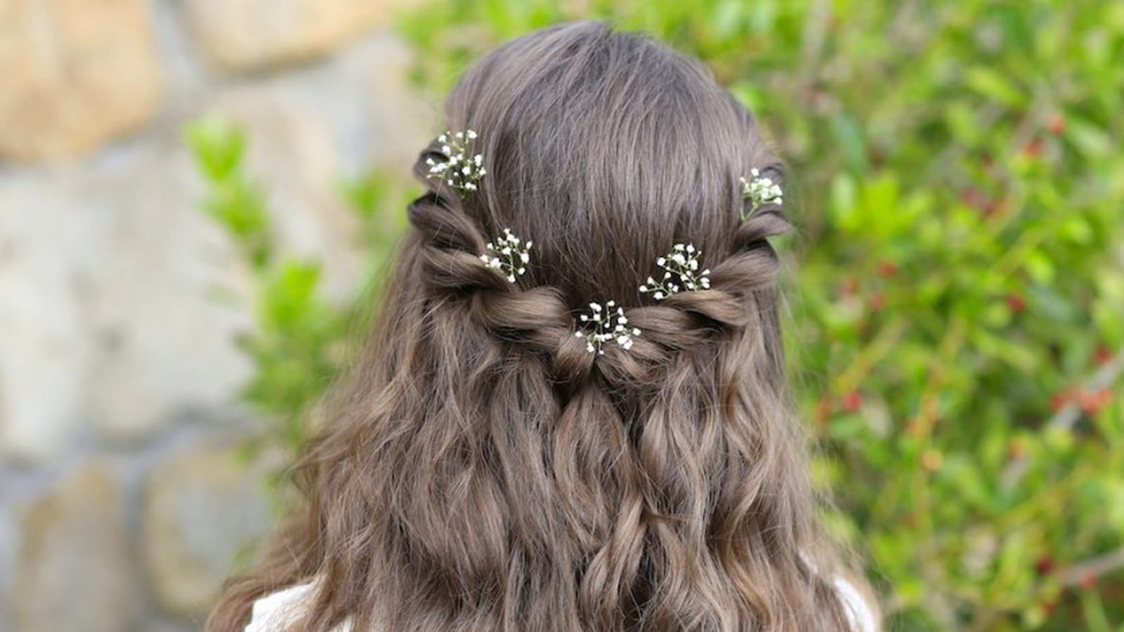 Une coiffure romantique