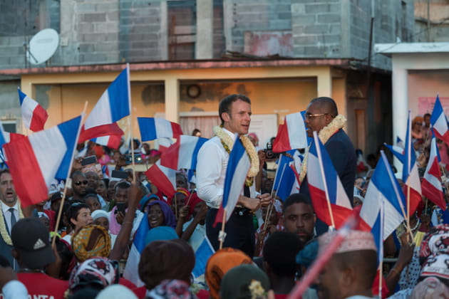 Emmanuel Macron &agrave; Mayotte