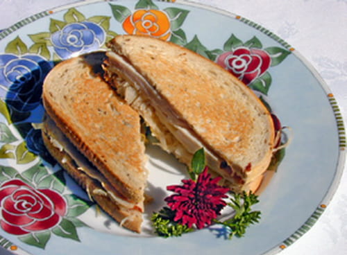 Sandwich à la dinde et au bacon