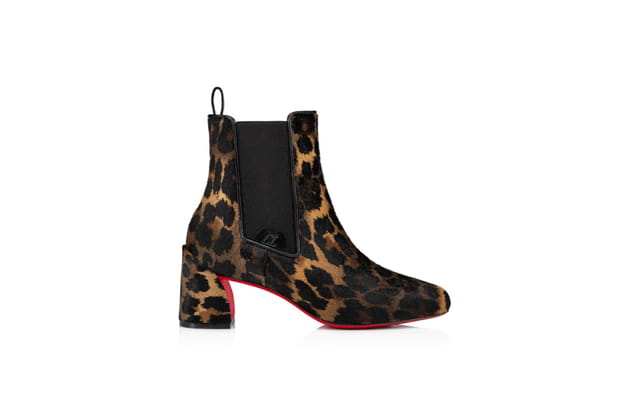 Bottines l&eacute;opard