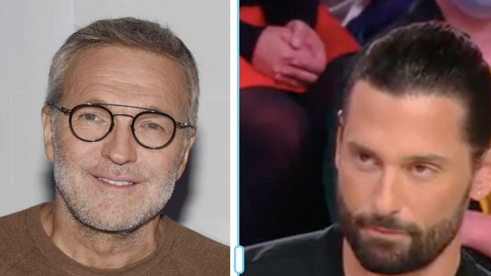 Laurent Ruquier et Hugo Manos