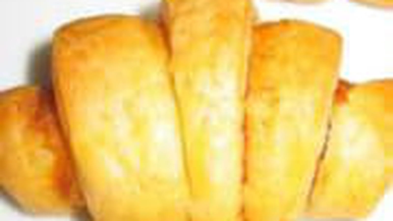 Minis croissants au jambon