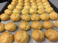 Choux à la crème vanille : Etape 3