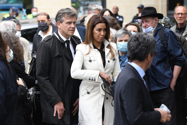 Arnaud Montebourg a tenu &agrave; &ecirc;tre pr&eacute;sent pour l'occasion, accompagn&eacute; de sa compagne