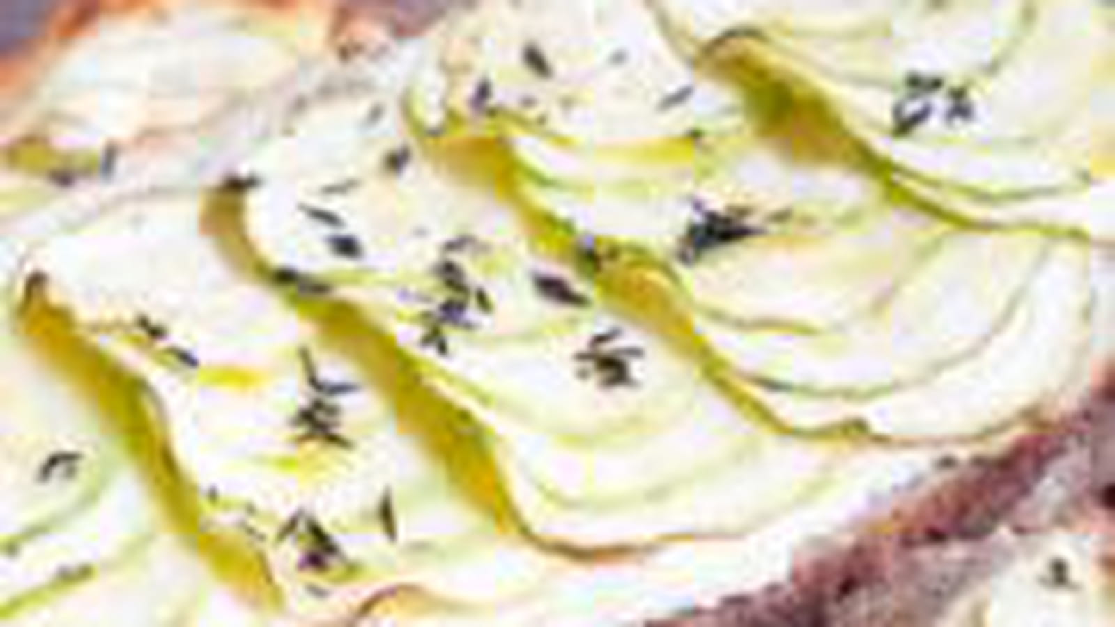 Tartines de courgettes