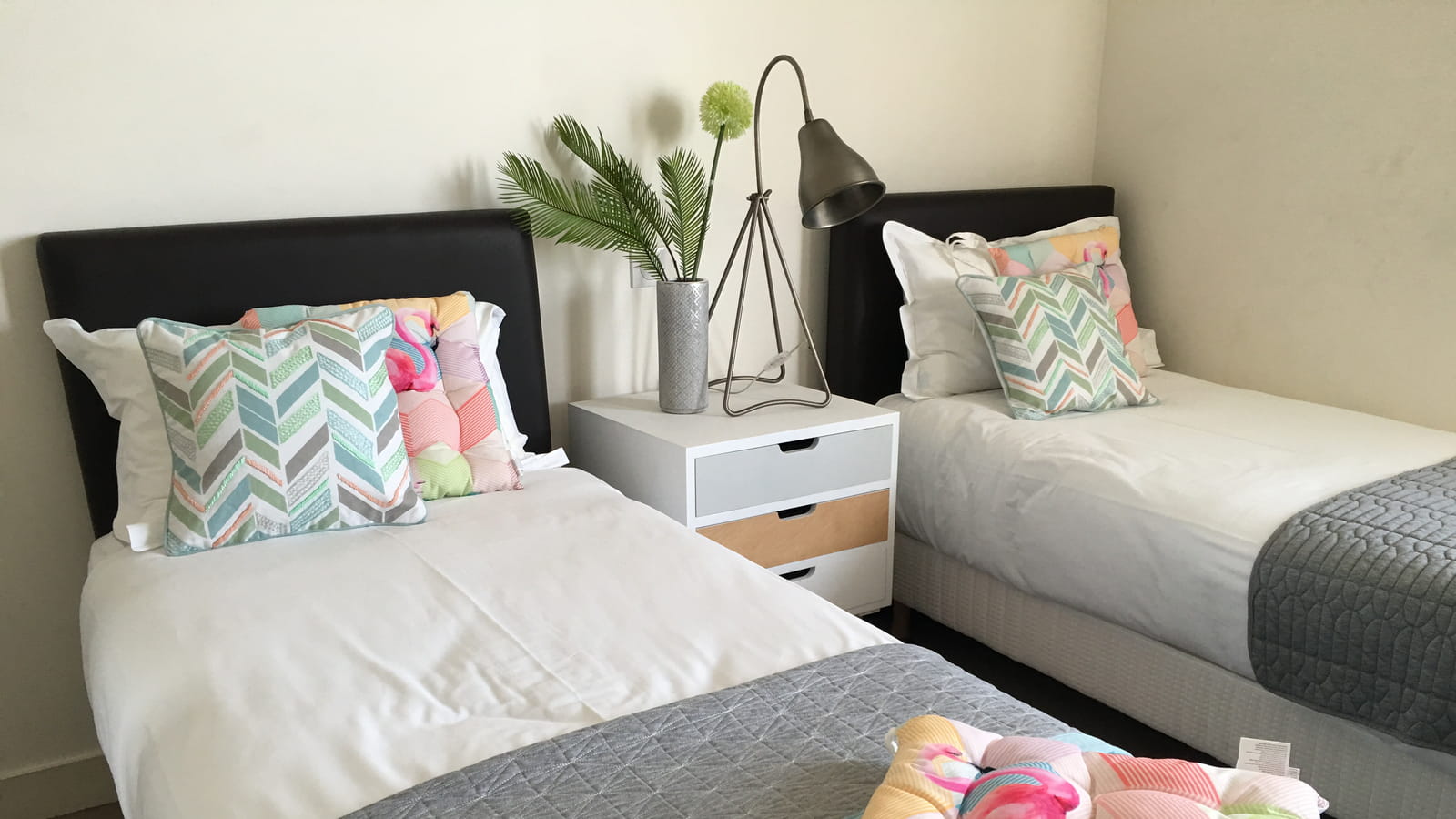 La chambre d'enfant après