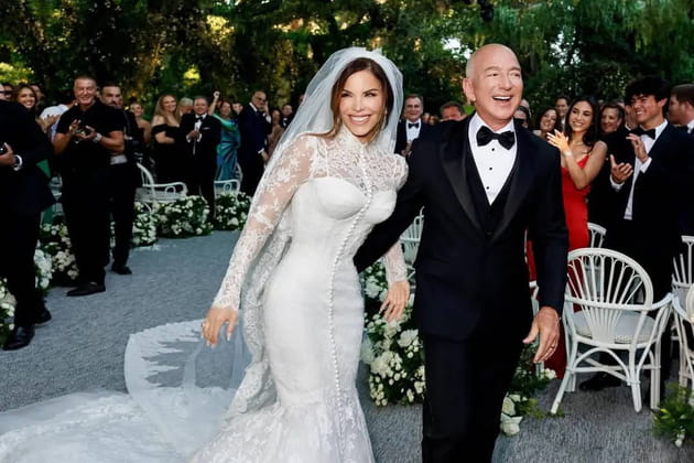 Jeff Bezos et Lauren Sánchez : à Venise, un mariage à plus de 20 millions de dollars