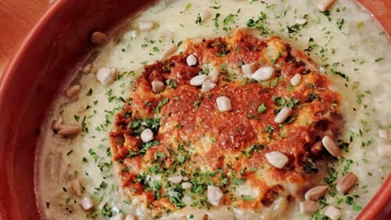 Soupe à l'oignon gratinée