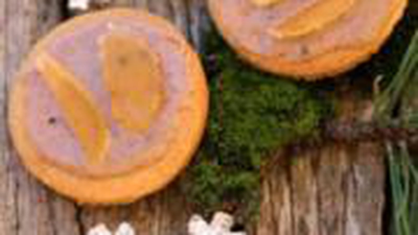 Petits sablés au melon confit