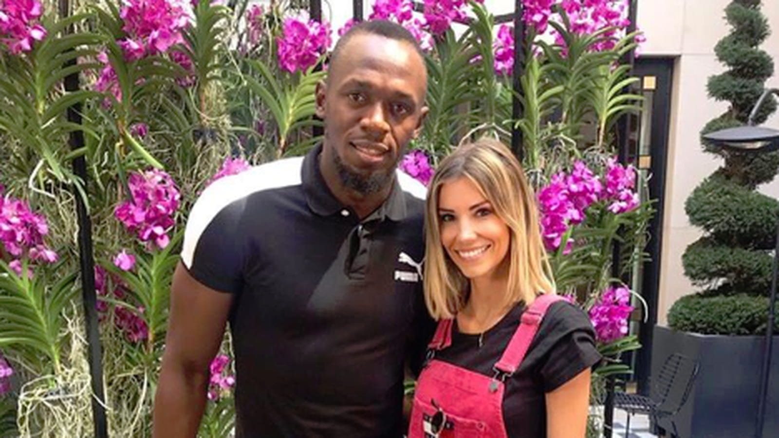 Usain Bolt et Alexandra Rosenfeld