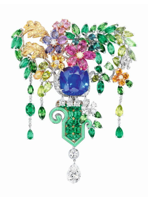 Bijou de corsage "Bosquet de l'Encelade" de Dior Joaillerie