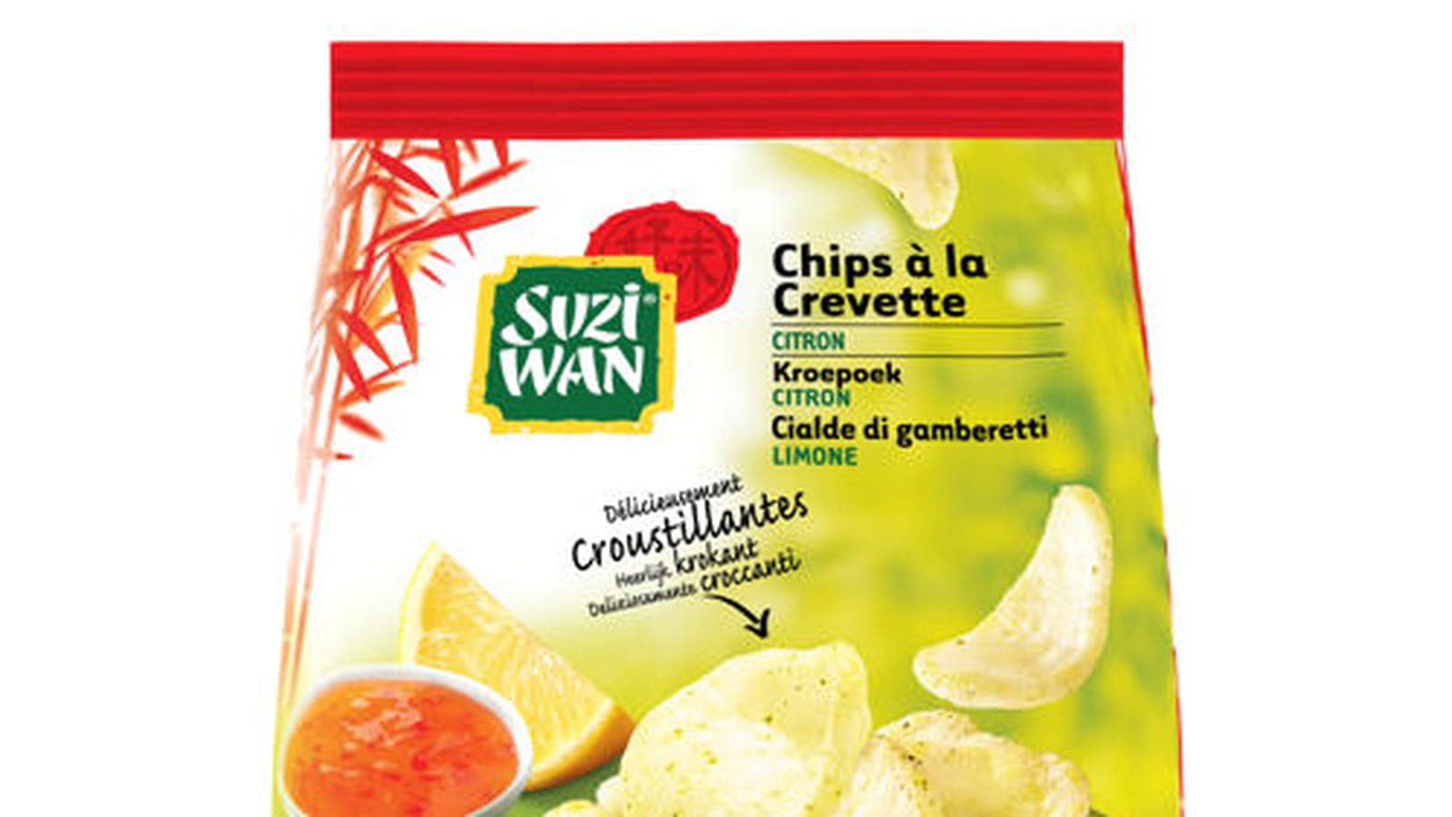 Chips de crevette au citron de Suzi Wan