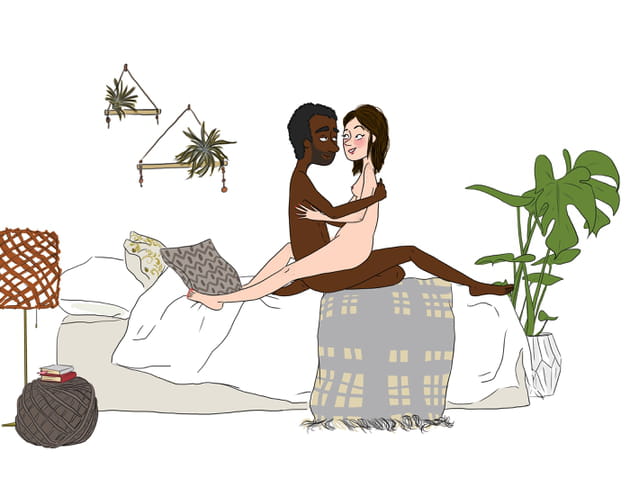 La position de la contemplation : une variante de l'Amazone