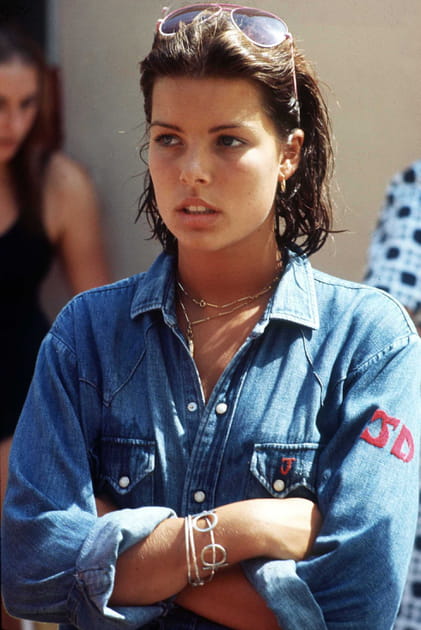 A 18&nbsp;ans et en famille &agrave; la piscine de Monaco, juillet 1975.