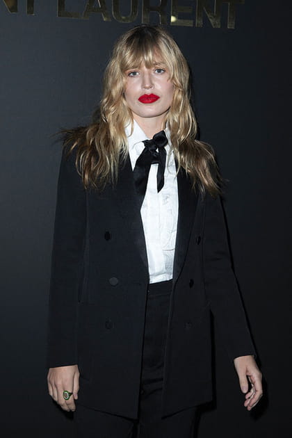 Georgia May Jagger au d&eacute;fil&eacute; Saint Laurent