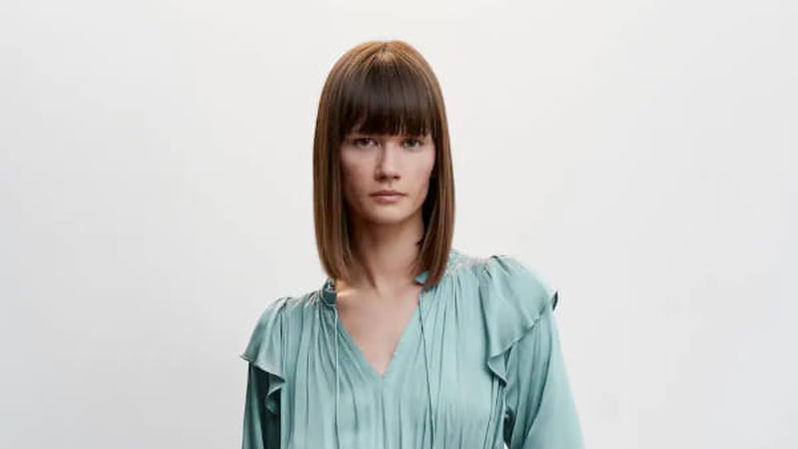 Robe à volants Mango 